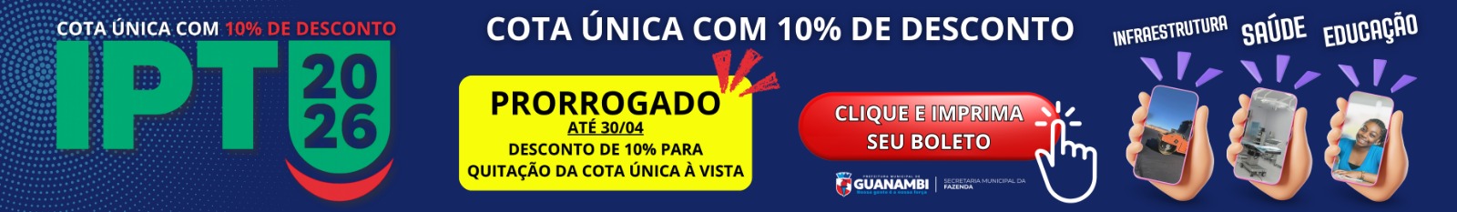 IPTU PREFEITURA DE GUANAMBI