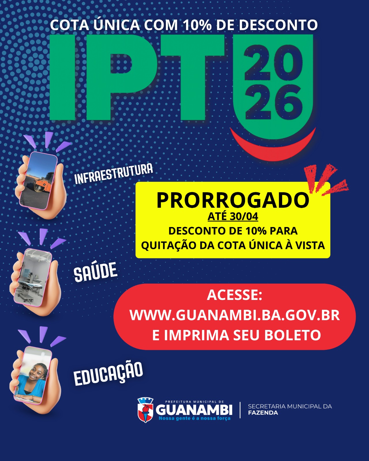 IPTU PREFEITURA DE GUANAMBI