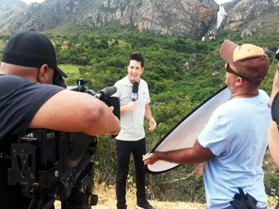 Programa 'O melhor do Brasil' da Rede Record grava quadro especial em livramento