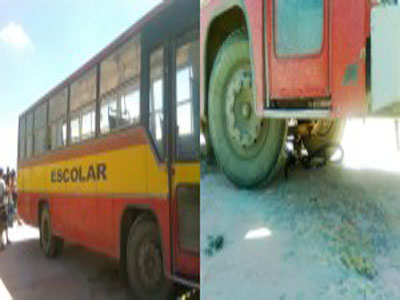 Criança morre atropelada por ônibus escolar em Barra da Estiva