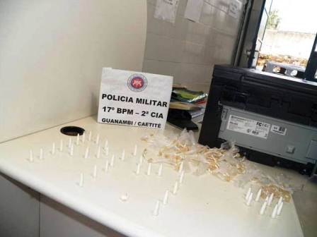 Caetité: Apreensão de cocaína e crack: traficantes presos
