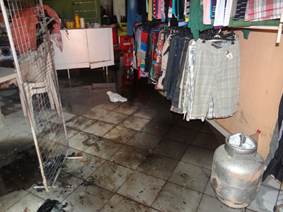 LEM: Homem é preso após botar fogo em loja de ex-mulher 