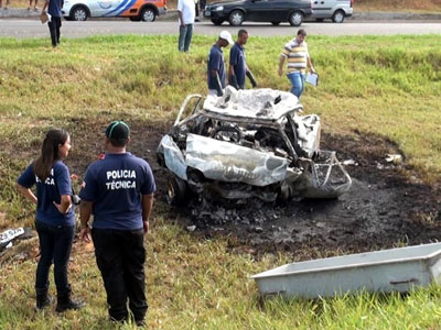 'Parou para tomar energético', diz pai que perdeu mulher e filho em acidente