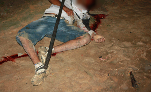 Bandido utiliza enxada para matar trabalhador em Itamaraju