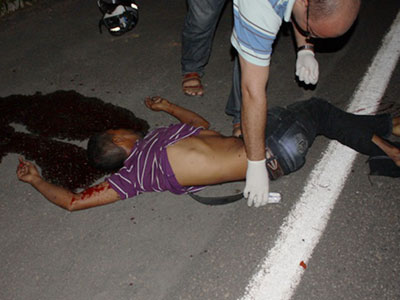 Motoqueiro morre em acidente na BR-101