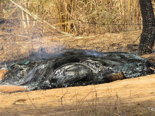 Cristópolis: Homem é achado por caminhoneiro com 55% do corpo queimado