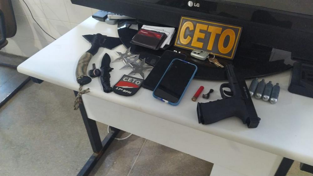 Homem é preso em Guanambi com simulacro de arma de fogo