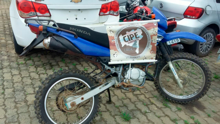 Cipe-Sudoeste recupera moto roubada em Barra do Choça