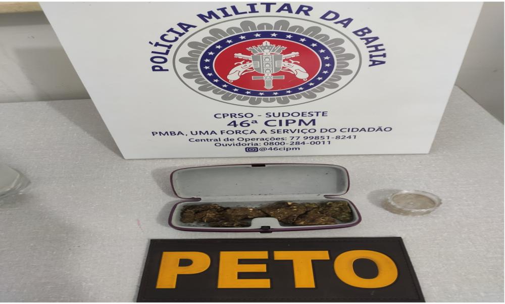 Adolescente é apreendido com drogas na cidade de Livramento