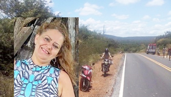 Servidora do município de Caculé morre em acidente de moto 