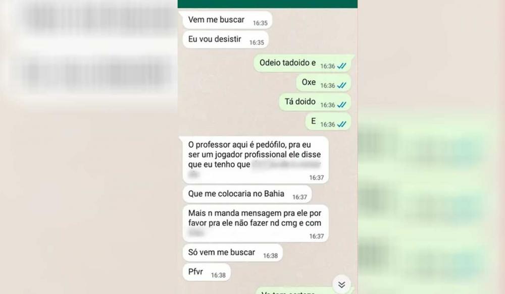 Professor de futebol é denunciado por ameaçar e estuprar alunos em município baiano 