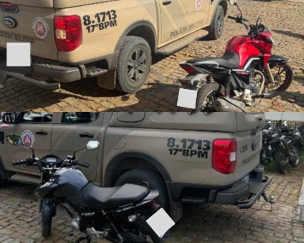PM apreende duas motos adulteradas em Guanambi