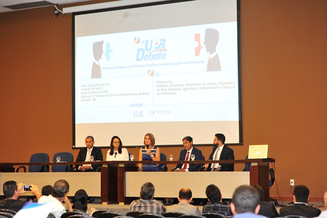 MP e UPB discutem construção de políticas ambientais nos municípios baianos