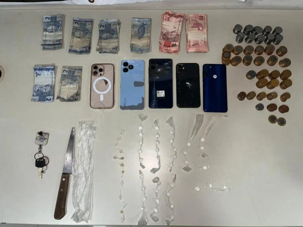 Homem é preso por tráfico de drogas e adolescente é apreendido em Bom Jesus da Lapa