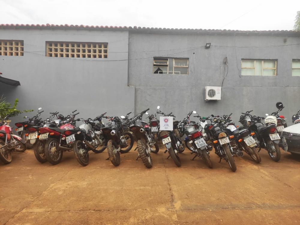 Polícia Militar apreende 23 motos com irregularidades em Riacho de Santana 