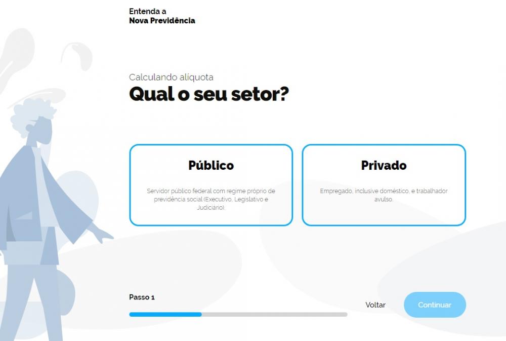 Governo divulga calculadora com simulação da Nova Previdência