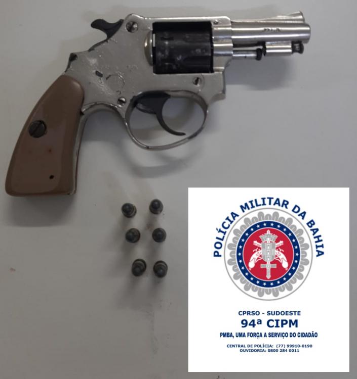 Homem é preso por fazer ameaças com arma de fogo a moradores de zona rural de Caetité