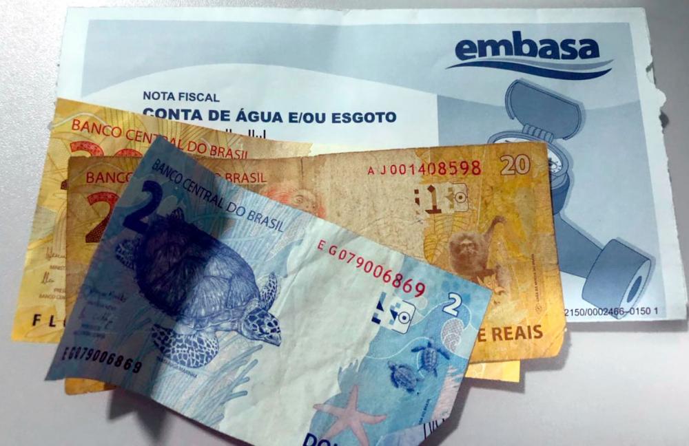 Embasa planeja reajustar em 9% tarifa de água e esgoto