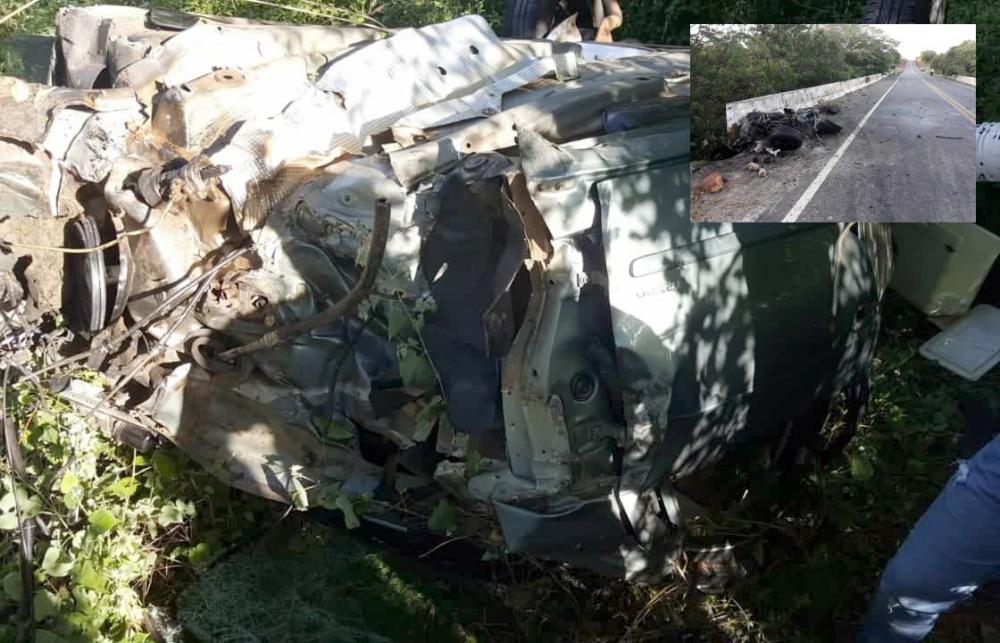 Candiba: adolescente fica gravemente ferido após carro que conduzia cair de ponte na BA-612 