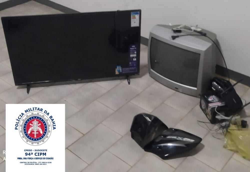 PM prende suspeito de assaltos praticados na cidade de Tanque Novo