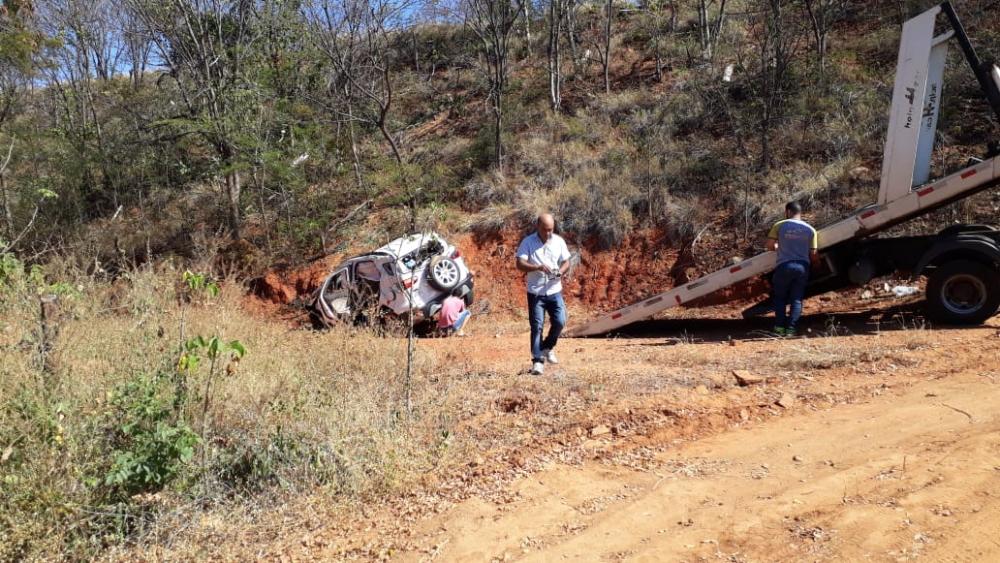 Guanambi: Empresário do ramo farmacêutico sofre acidente na BR 122