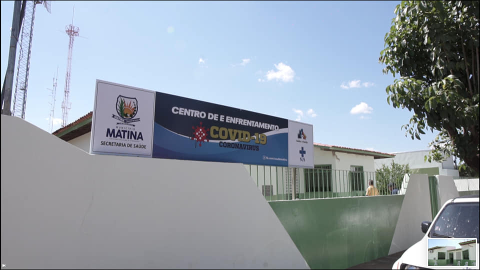 Matina: prefeita Olga inaugura Centro de Atendimento à Covid