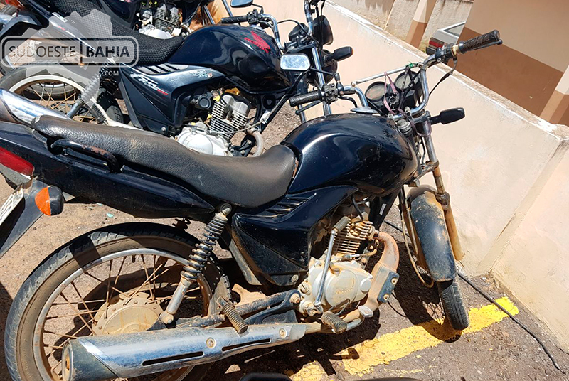 Caetité: Polícia Militar apreende motocicletas com chassis adulterados