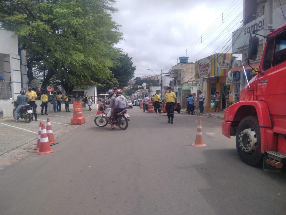 Agentes de trânsito recebem treinamento em Caetité 