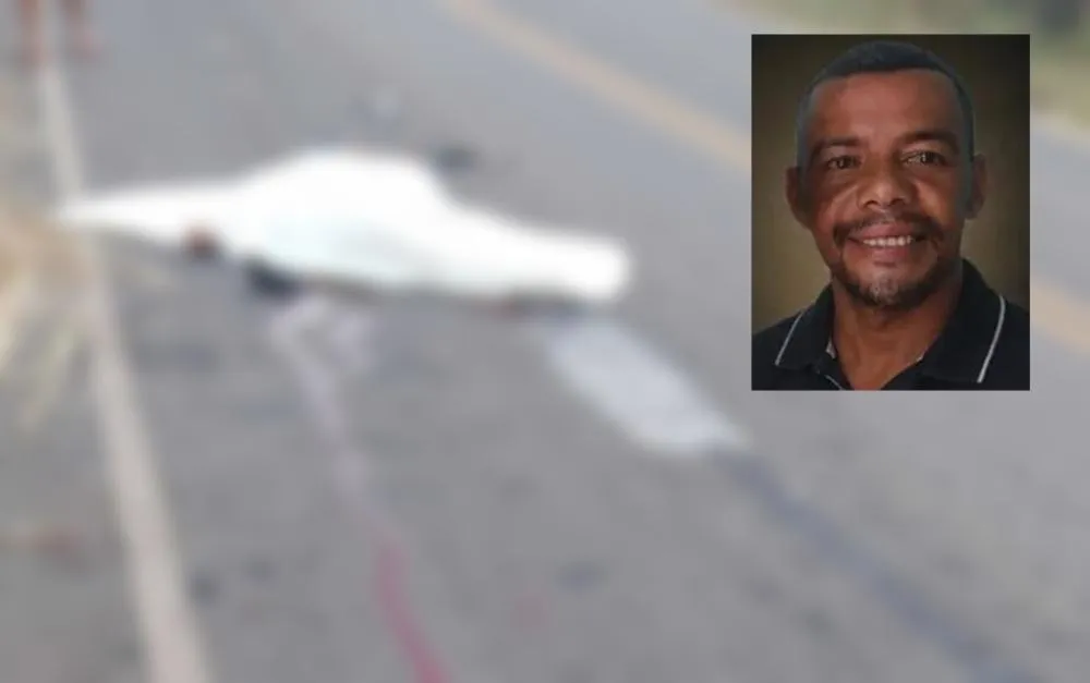 Homem morre após ser atropelado por dois veículos na BA‑156, em Caetité