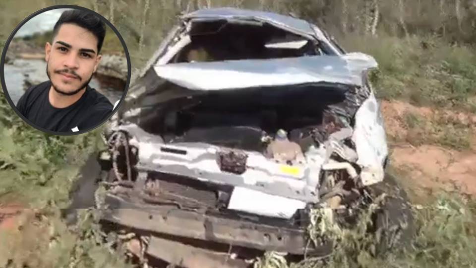 Jovem morre em acidente na BA-560, que liga Inúbia a Piatã, na Chapada Diamantina