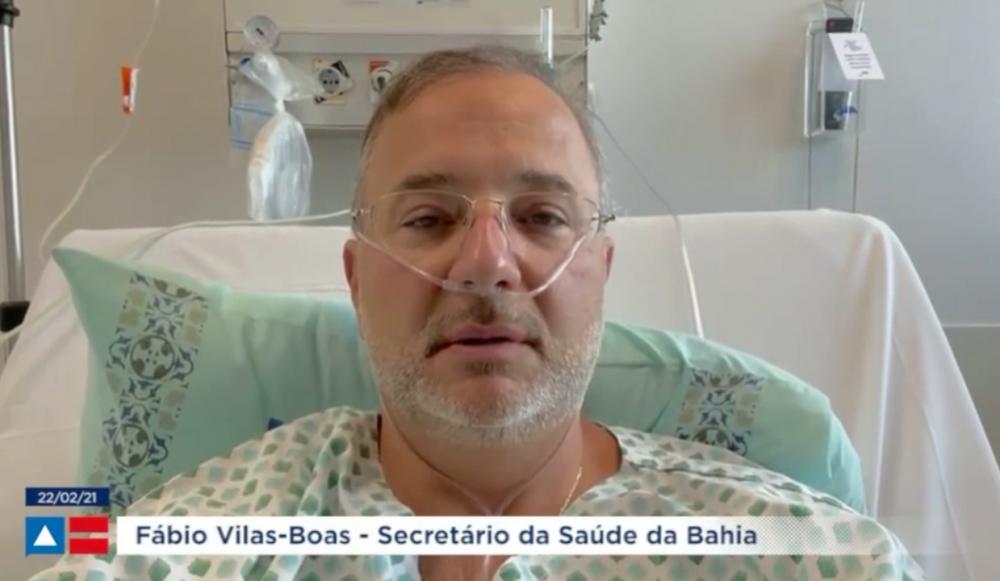 Secretário de Saúde da Bahia, internado com Covid-19, é encaminhado para UTI