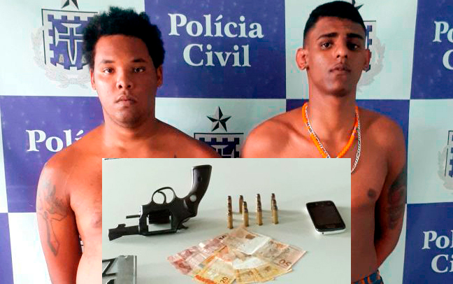 Traficantes integrantes de facção são presos com arma de fogo em Guanambi