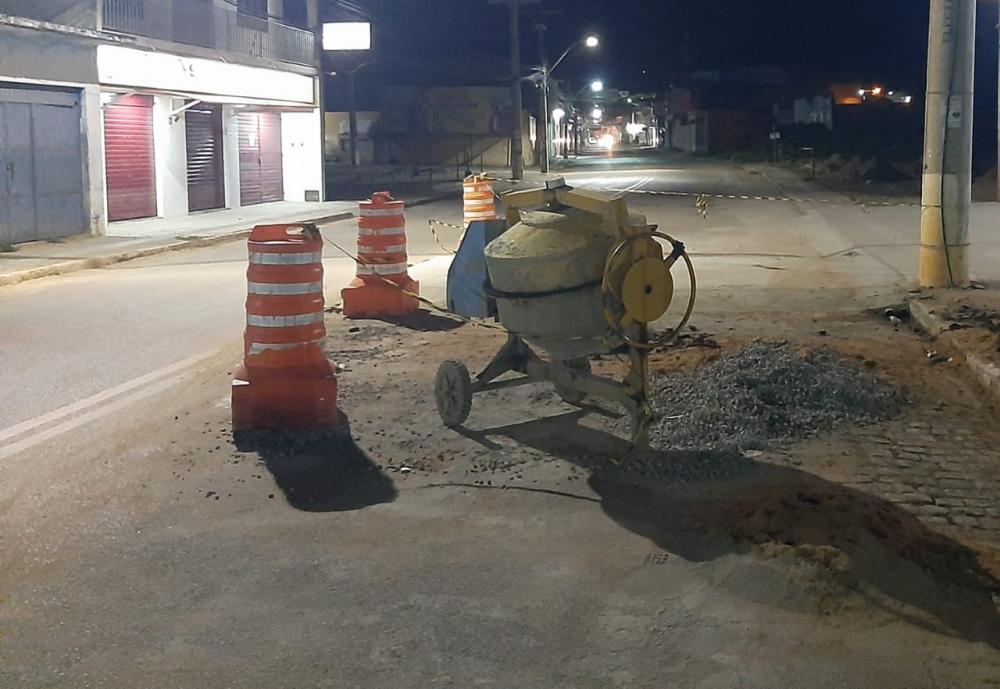Demora na conclusão de redutor de velocidade em avenida de Livramento gera risco de acidente
