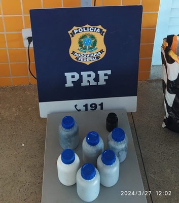 Região: Transporte Ilegal de Mercúrio é Interceptado pela PRF 