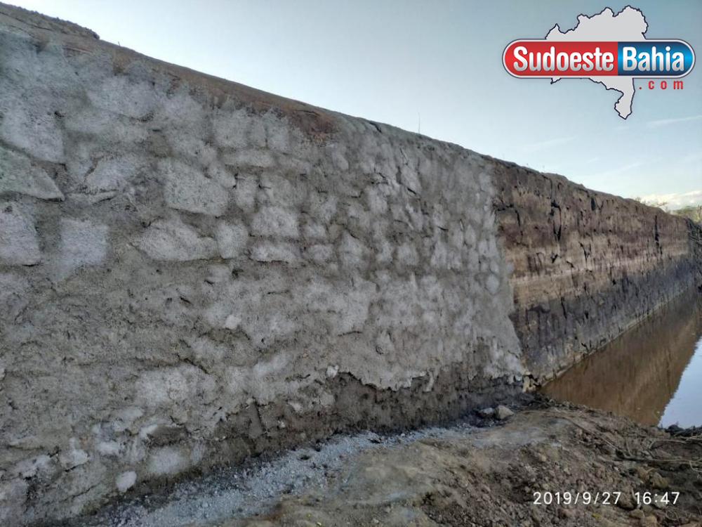 Após solicitação da comunidade, Codevasf realizou reparos na Barragem Zé Ferreira, em Rio do Pires