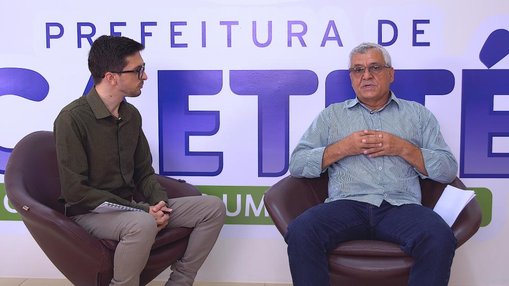 Em um ano como prefeito de Caetité, Valtécio Aguiar destaca obras de infraestrutura como principais realizações do seu mandato