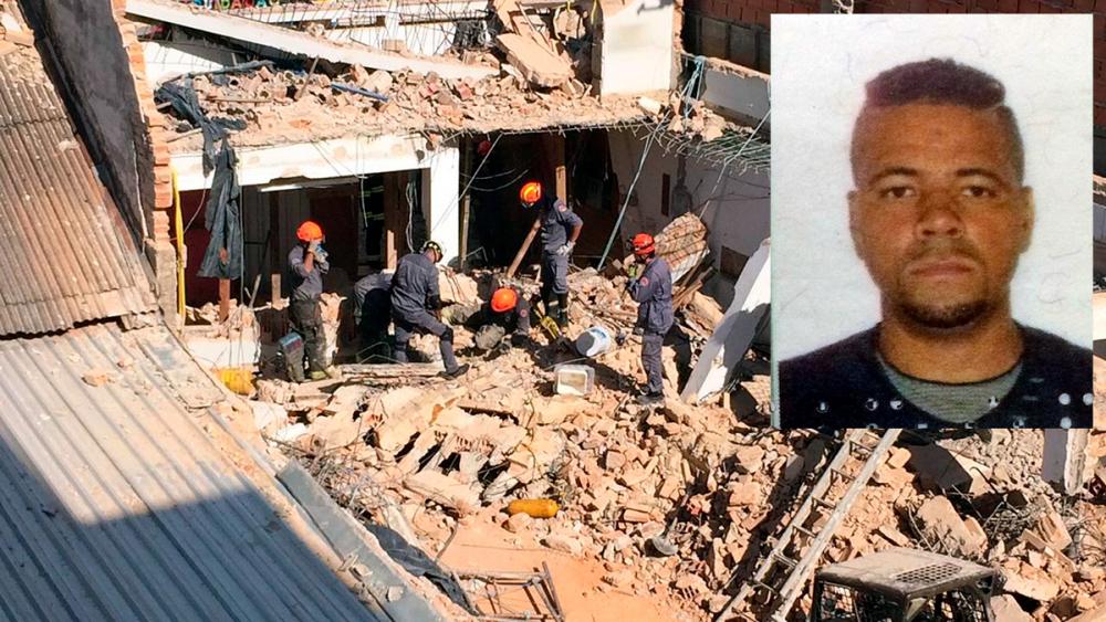 Imóvel desaba no interior de São Paulo e mata trabalhador de Maetinga