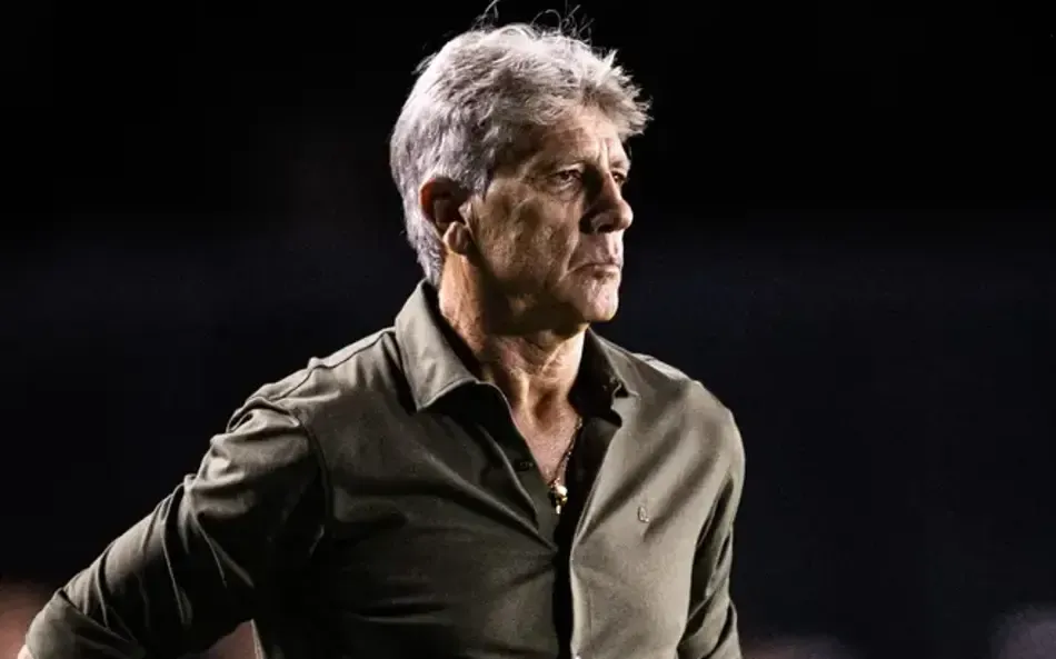 Vasco anuncia saída de Renato Gaúcho após três meses