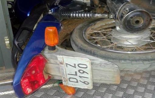 Moto roubada em Ibitira foi recuperada pela Polícia Militar 