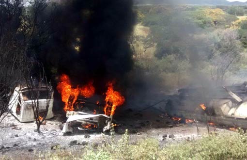Motorista morre carbonizado após caminhão pegar fogo na BR-030