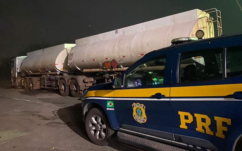 44 mil litros de combustíveis são apreendidos pela PRF em Vitória da Conquista