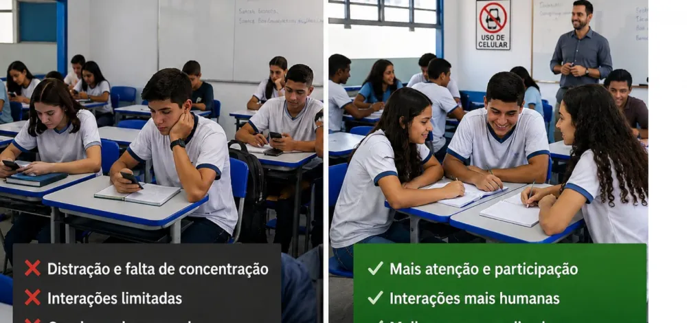 Bahia: Um ano após restrição a celulares, escolas vivem mais interação e menos tensão