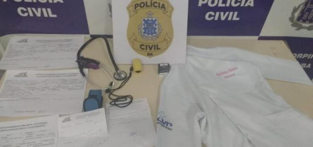 Mulher é presa em Contendas do Sincorá por exercício ilegal da medicina