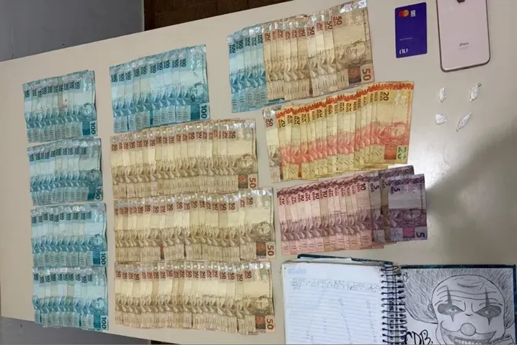Homem é preso com cocaína e mais de R$ 9,5 mil durante operação policial em Mortugaba