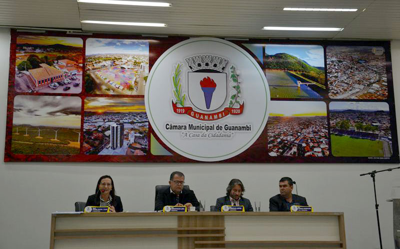 Guanambi: Câmara de vereadores elege nova Mesa Diretora para o biênio 2019-2020