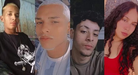 Quatro jovens são mortos a tiros em cidade da Bahia 