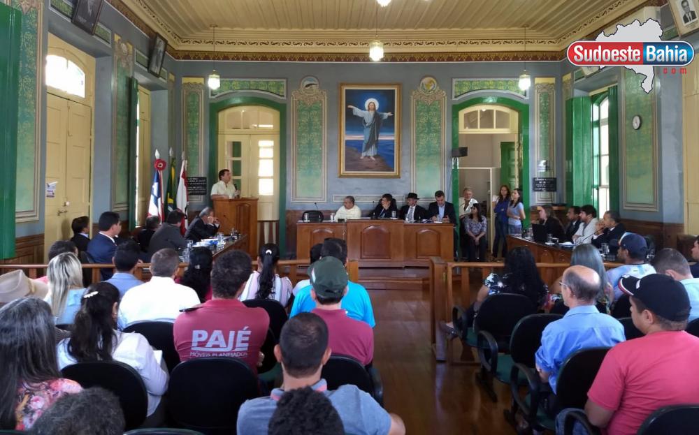 Caetité: Sessão especial no Legislativo trata sobre Reforma da Previdência 