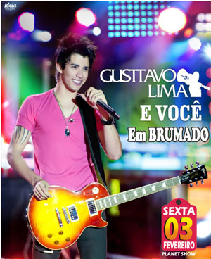Marque na sua agenda dia 03 de Fevereiro tem Gustavo Lima em Brumado