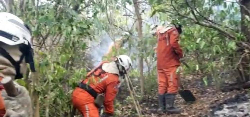 Incêndio na região de Lençóis é controlado após cinco dias de combate