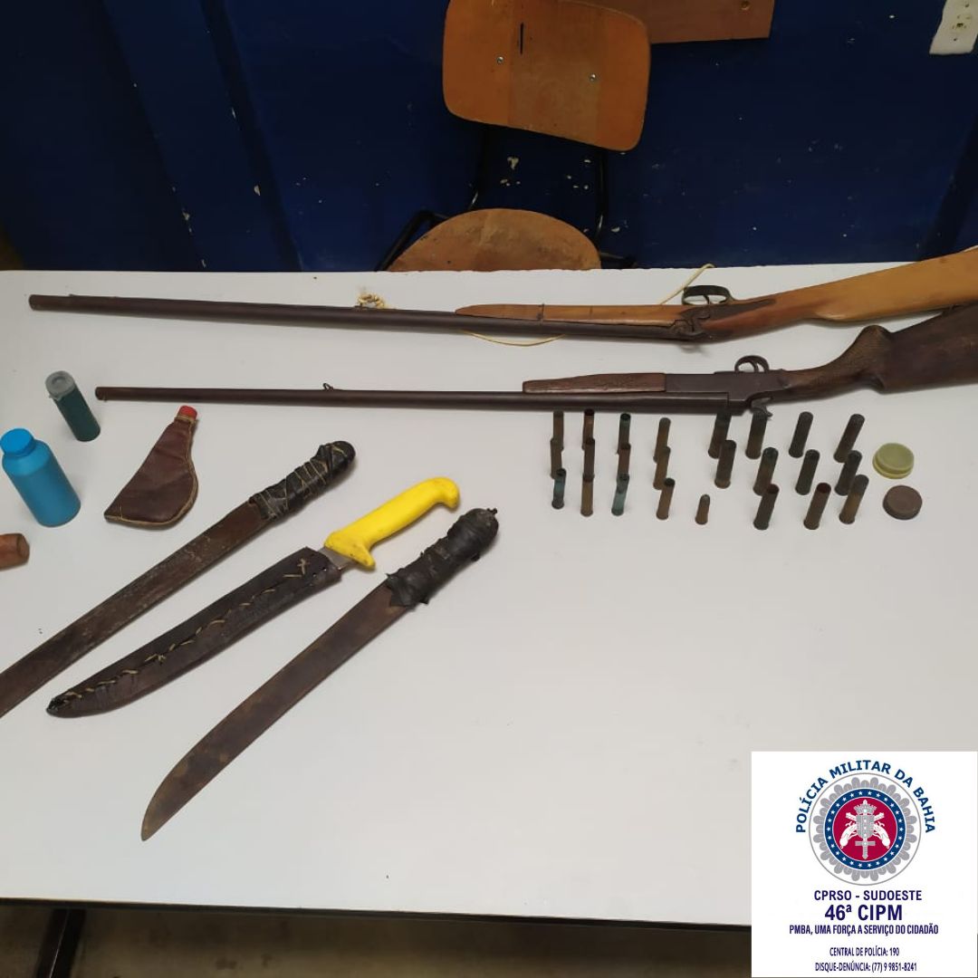 Homem é preso após atirar contra rosto do próprio irmão em Livramento